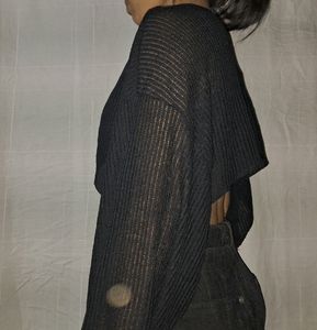 Bold Boucle Bolero Cardigan Top