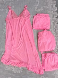 Pink Lingerie Set