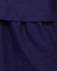 Shein Cute Solid One Shoulder Flared Hem Mini Laye