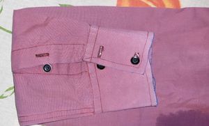 Maroon Formal full-slive Shirt
