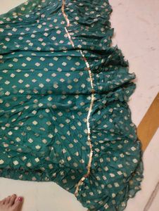 Green Lehenga Choli Set