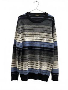 Striped WOTEMO Pullover Sweater