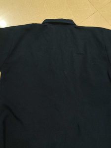Elegant Navy Blur Shirt