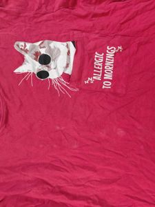 Zudio Cat Pocket Tee