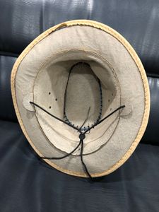 Tan Suede-Like Cowboy Hat