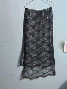 Women Sequinned Kurti With Sharara,Dupatta&amp;Sleeves