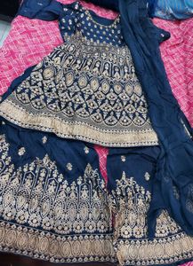 Beautiful Threadwork Sharara Set For Women