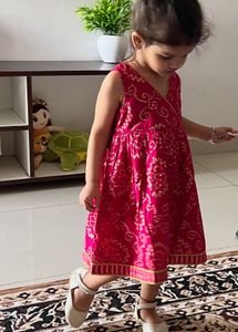 Ethnic Frock For Baby Girl 2-3 Yrs
