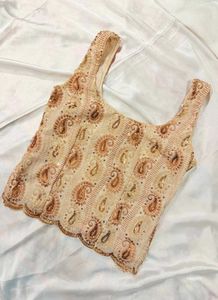 Embroidered Blouse Top
