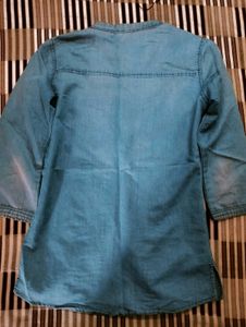 Unisex Denim Look Shirt