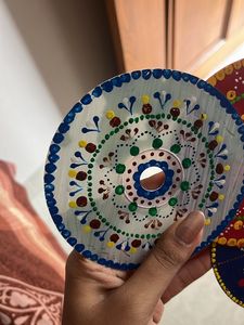 CD Art Acrylic Painting.