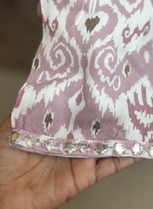 Mauve Kurta Set