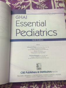 Pediatrics OP GHAI