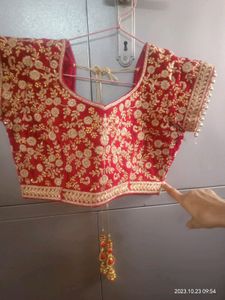 Designer Bridal Lahenga With 2 Dupatta