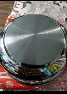 Sumeet stainless steel kadhai new with tag