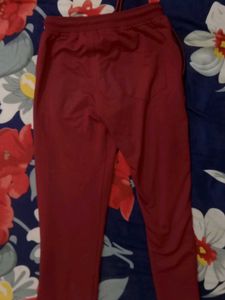 Mens Fit Mid Rise Red Colour Loar