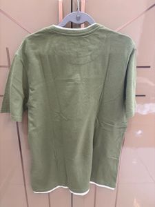 Olive Green Henley Shirt