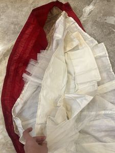 Red &amp; White Lehenga Choli (kids)