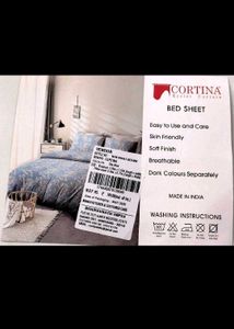 SINGLE BEDSHEET WITH PILLOW COVER