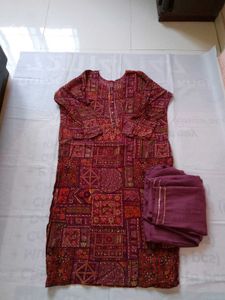 Kurti Pant Set