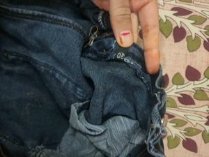 Women  Wideleg Flared CargoJeans