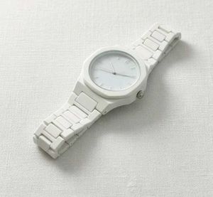 Minimalist White Wristwatch