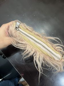 Zara Pink Fur Bag