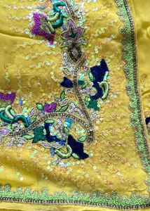 Handwork Heavy Saree For Wedding Season
