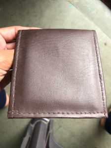 Fancy Men Brown Slim Wallet With A Surprise Gift