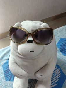 Retro Sunglasses with Woodgrain Detail