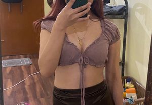 Tie Front Crop Top
