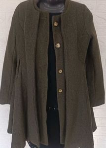 Imported Olive Green Coat