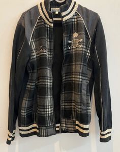Plaid Varsity Jacket