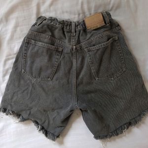 Vintage High Waist Jeans Shorts