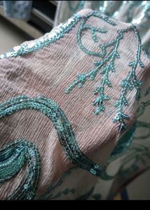 Beautiful 😍 Heavy Work Long Dupatta