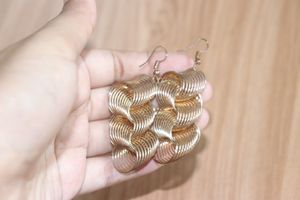 Golden Ear Rings