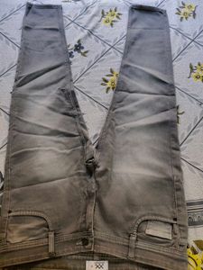 Stylish Grey Denim Jeans