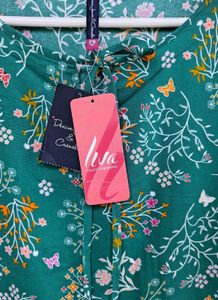 🌿 Emrald (Sea Green) Beautiful Tunic