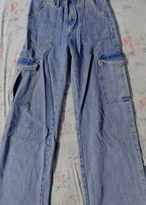Cute Cropped Tee &amp; Denim Skirt Set