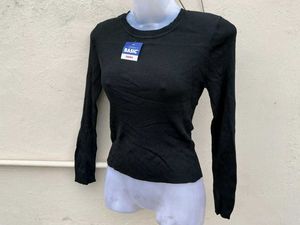 Black Long Sleeve Top