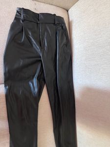 ZARA FAUX LEATHER TROUSER
