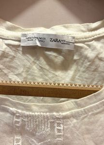 ZARA BEAUTIFUL LACE EMBROIDERED Top