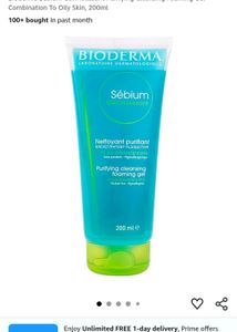 Bioderma Sebium Gel Moussant Cleansing Ge