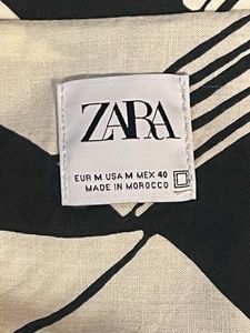 Orignal Zara Cool Geometric Print Shirt