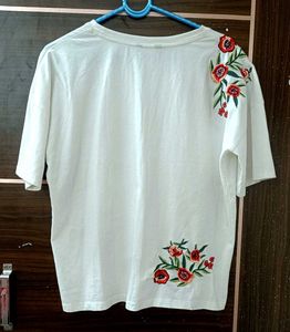 Embroidery tshirt for women&#39;s &amp; girls