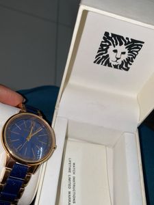 Anne Klein Watch - Blue &amp; Rose Gold