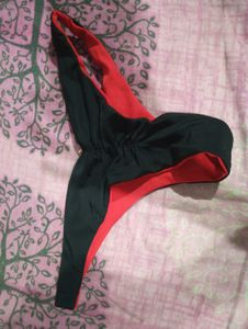 Red Bikini Panty Tong