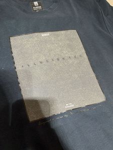 Navy Graphic Print T-Shirt