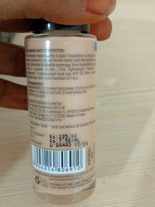 Blue Heaven Hyper Matte Foundation (Shade: Natural