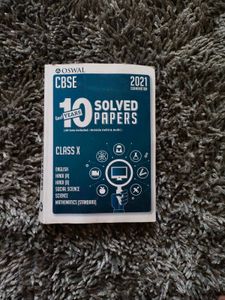 Oswaal 10 Years Solved Papers